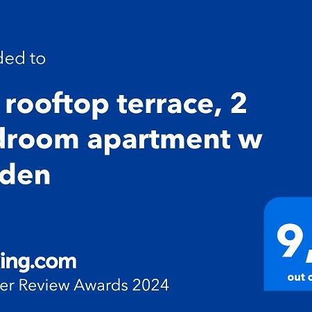 Casa Ancladero Big Rooftop Terrace, 2 Bedroom Guesthouse W Garden And View Fuengirola Exterior foto